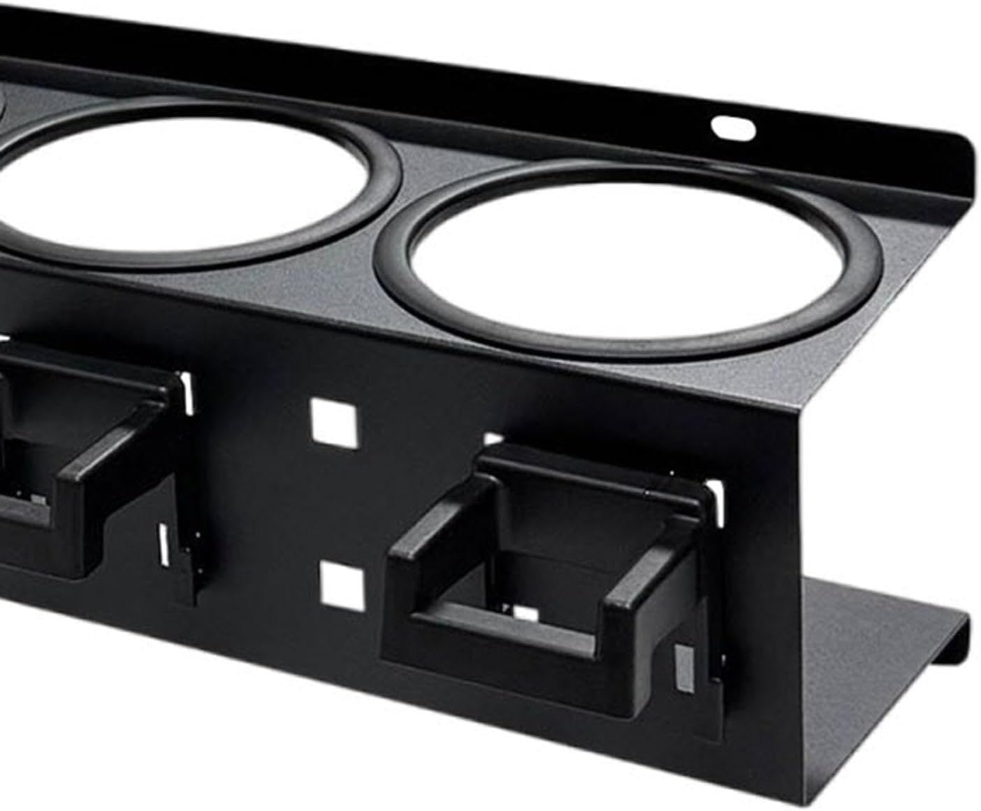  Porte-flacons Pulvérisateurs, étagère Murale Pour Flacons Pulvérisateurs, Organisateur Métallique, Kit Complet Avec Vis, En Acier Robuste, Idéal Pour, Noir 4 Trous