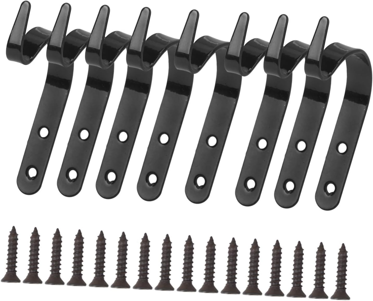  Toyvian 3 Ensembles Crochets J Pour Suspendre Paniers De Fleurs Décorations Rangement Pour Salon Salle De Bain Patio 8 Pièces * 3