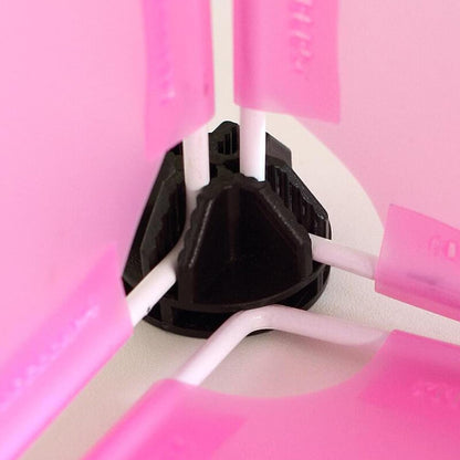  Lot De 100 Connecteurs Cubiques En Plastique Pour étagères De Rangement Modulaires, Fermetures Emboîtables, Boucles, Clips, Organiseurs, Armoires Modulaires, Connecteurs
