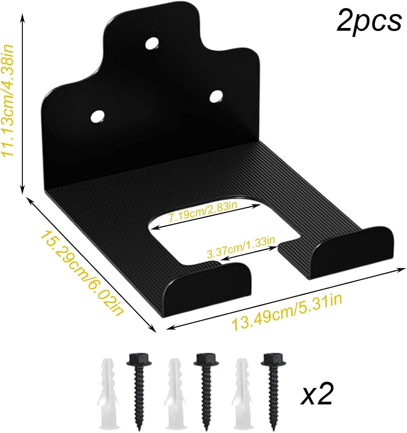 GENERIC Cintre Pour Débroussailleuse, Organiseur Mural En Acier – Cintre Pour Outils électriques Pour Pelouse, Jardin, Intérieur, Extérieur, Jardin, Ferme, Sous-sol, Pelle, Râteau, Balai, Vadrouille