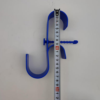 GENERIC Crochets De Piscine, Support De Tuyau Réglable, 18 X 10 X 5 Cm, Support Mural Robuste, Rangement Stable, Organisateur D'extérieur Pour Patio, Pelouse, Jardin, Terrasse, Tissu Et équipement De Sport