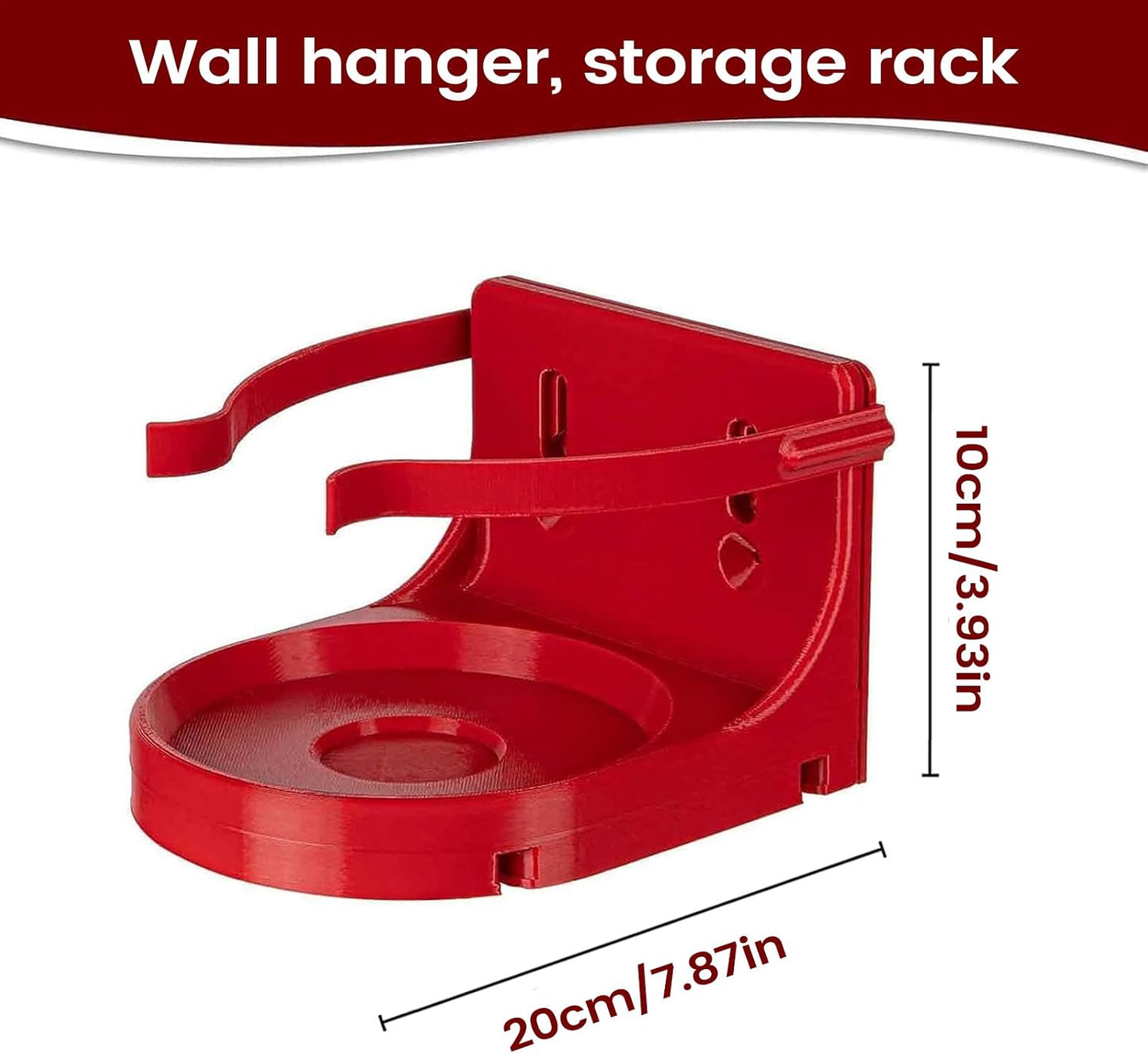 GENERIC Support De Rangement Antidérapant | Support De Rangement Mural Pour équipement – Pour Atelier, Garage, Maison, Cuisine, Salle De Classe, Hôpital, Lieu Public, Centre Commercial