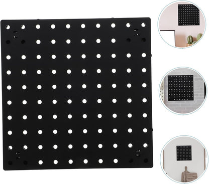  OUNONA Kit De Montage Mural 10 X 10 Pouces Pour Organisateur Doutils Panneau Mural Pour Garage Salle De Bain