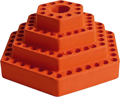  Générique Porte-Forets - Organisateur Pour Embouts Hexagonaux 4.8 Mm | Range-forets Et Mèches | Pour Travaux De Garage, Cloisons Sèches, Outils De Menuiserie, Travaux D'Électricité Et Rénovation