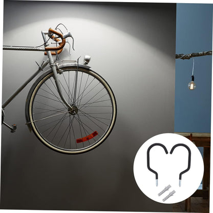  VOSAREA Lot De 6 De Vélo Robustes Pour Plafond De Garage Résistance Cycle En Métal Installation Facile Pour Garage Et Maison