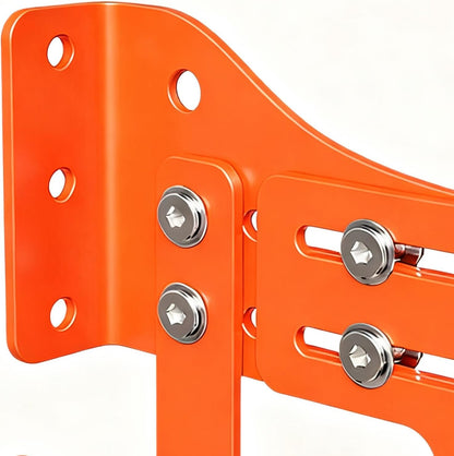 GENERIC Support Pour Tronçonneuse,Organisateur De Rangement À Usage Intensif Monté Au Mur,Organisateur De Tronçonneuse Pour Garage Avec Deux Crochets - Pour Les Accessoires Des Outils À Chaîne Destinés Au Jar