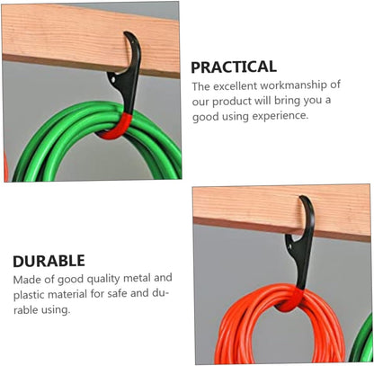  Housoutil Lot De 4 Robustes Pour Planches En Bois Et De Suspension En Métal Pour Rangement De Garage