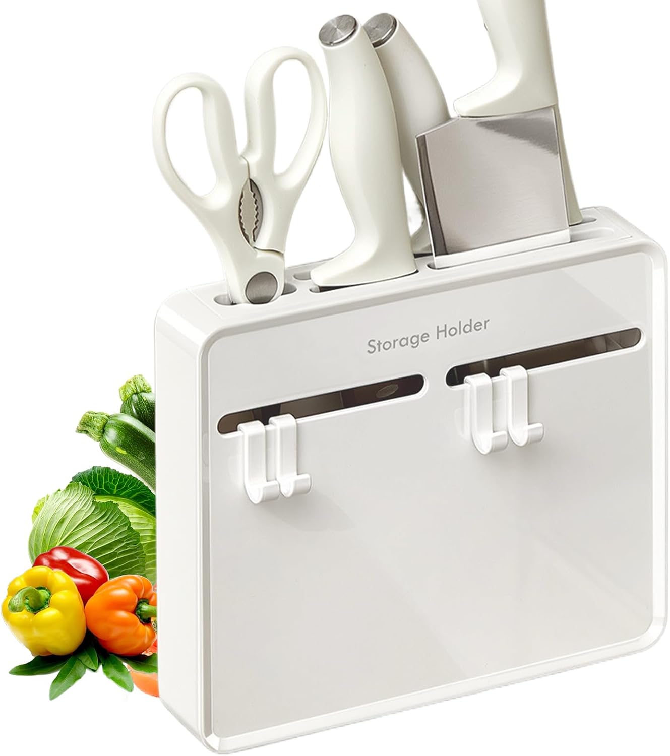 GENERIC Support De Découpe – Éplucheur, Torchon, Organisateur D'éponge, Organisateur De Ciseaux De Cuisine, Pour éplucheur, Vaisselle, éponge, Maison, Restaurant, Appartement