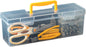  Organisateur De Petite Boîte à Outils | Organisateur De Composants,Boîte De Stockage Compartimentée Transparente Pour Marqueurs Pinces Clés Écrous Électronique Perles Loisirs Créatifs