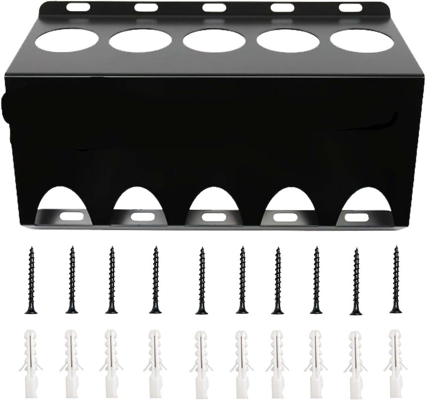 GENERIC Support De Rangement Pour Mastic, Multi-fentes De Stockage, Cadre Durable De 1000 G Avec 5 Emplacements, Porte-outils Robuste Pour Plombiers, électriciens, Décorateurs, Style Support De Calfeutrage