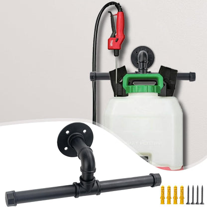  Cintre Pulvérisateur à Dos – Rangement Mural Robuste Pour Outils De Garage, Organisateur Peu Encombrant Pour Souffleur De Feuilles Et Tuyaux Industriels, Améliore L'efficacité Du Garage, Organiseur De