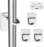  Lot De 4 Supports Muraux Pour Balai Et Serpillière, Adhésifs Antidérapants Sans Perçage, Organiseur De Ménage Pour Cuisine Et Maison