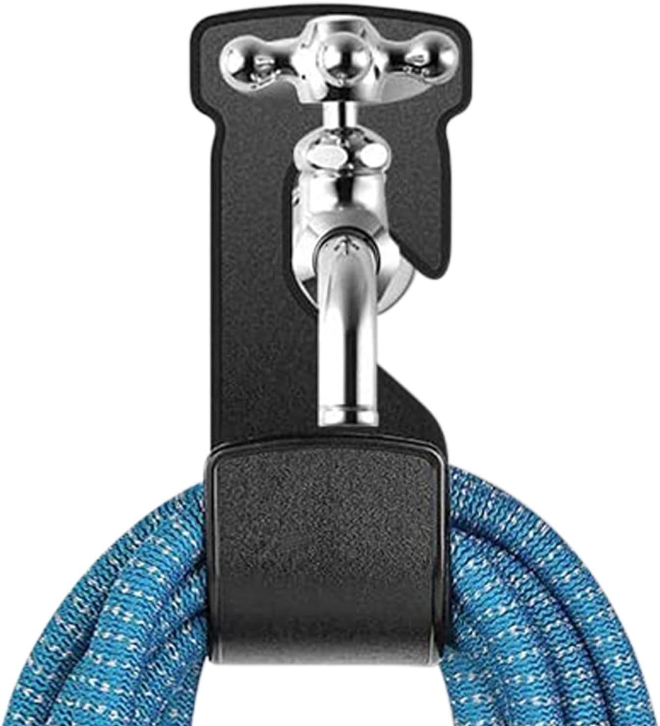  Support Pour Tuyau D'Arrosage - Crochet De Rangement Mural Robuste Et Portable - Porte-tuyau D'extérieur - Pour L'Extérieur, Garage, Maison, Piscine, Patio, Clôture, Jardinage Et Nettoyages