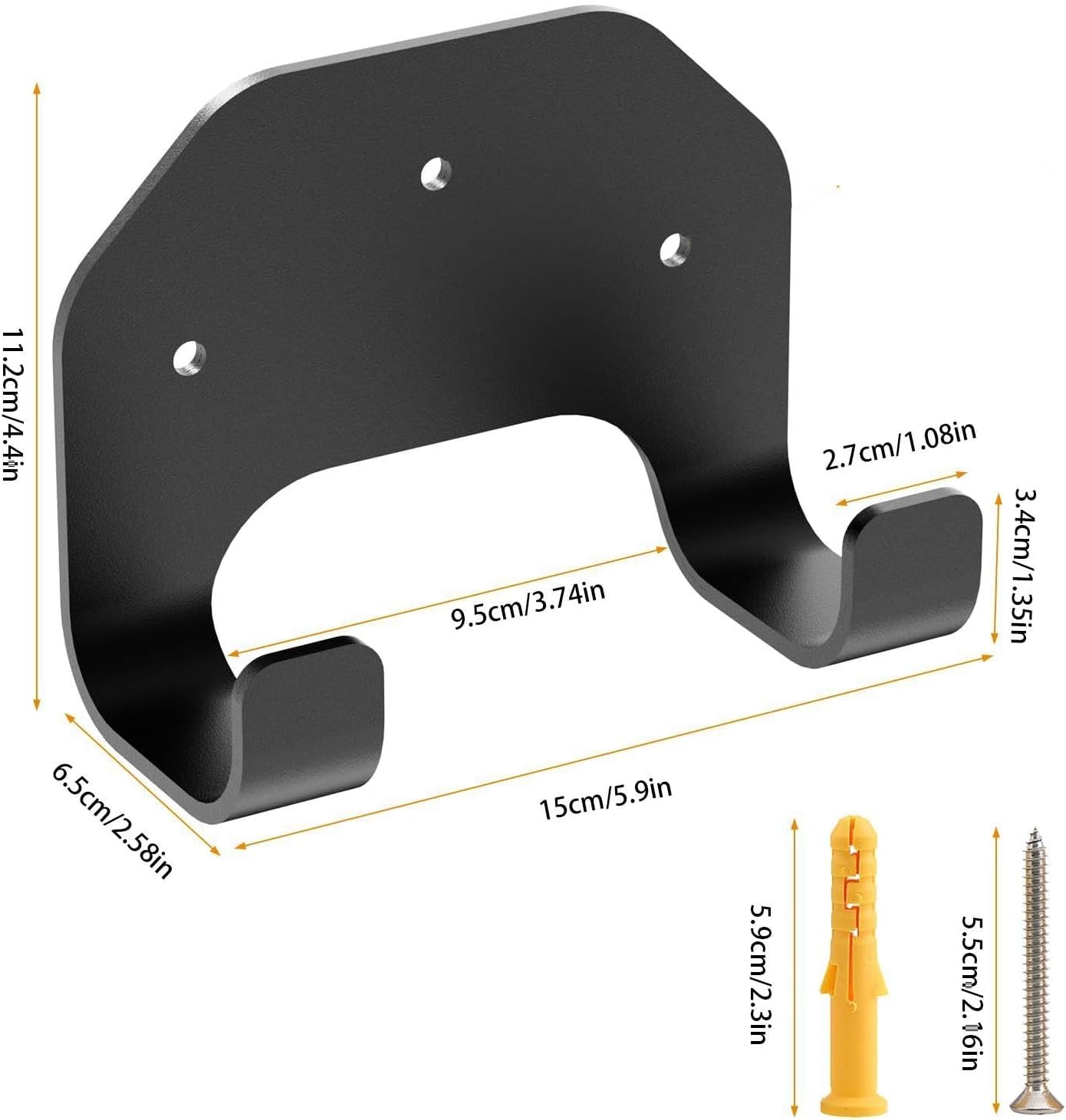  Support Pour Débroussailleuse De Remorque | Support De Stockage Pour Outillage Utilitaire | Cintre De Garage Pour Taille-bordure à Fil | Pour Garage Atelier Abri De Jardin Grange Sous-Sol Pelouse