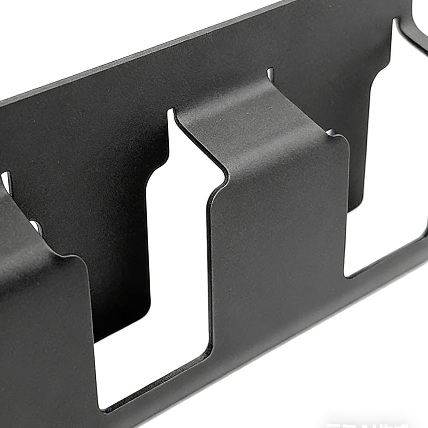 GENERIC Organiseur Mural Pour Piles 4 Emplacements En Acier Massif Robuste | Rack De Piles 18 V – Pour Salon, Chambre à Coucher, Bureau, Garage, Maison, Bureau Et Intérieur