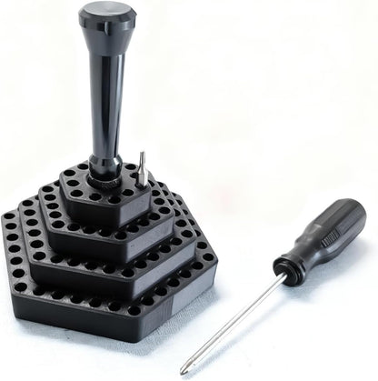  Porte-de Tournevis - Organisateur Pour Hexagonaux 4.8 Mm | Organisateur D'accessoires Pour Tournevis,Pour Garage, Travail Du Bois, Outils Électriques, Construction, Placoplâtre, Charpentier, Maison