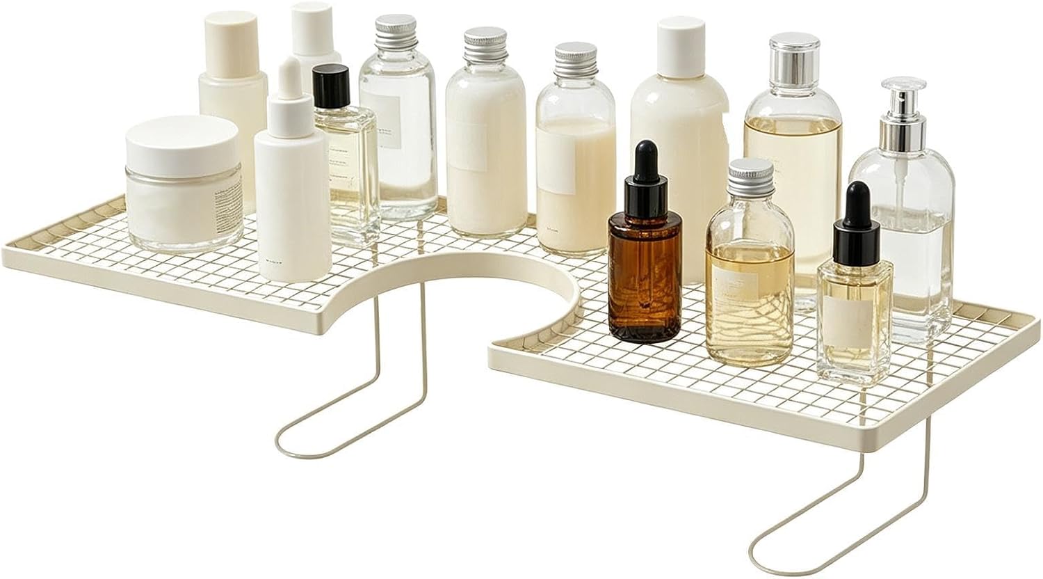 GENERIC Organiseur D'évier De Cuisine – Étagère De Vidange En Métal Sans Perçage, étagère De Rangement Pour Robinet Pour Comptoir De Cuisine, Maison, Appartement, Dortoir, Hôtel, Restaurant, Salle De Bain