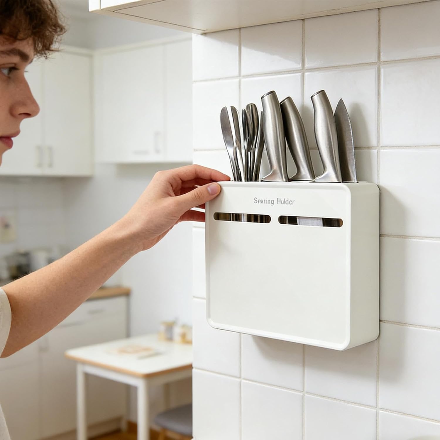 GENERIC Support De Découpe – Éplucheur, Torchon, Organisateur D'éponge, Organisateur De Ciseaux De Cuisine, Pour éplucheur, Vaisselle, éponge, Maison, Restaurant, Appartement
