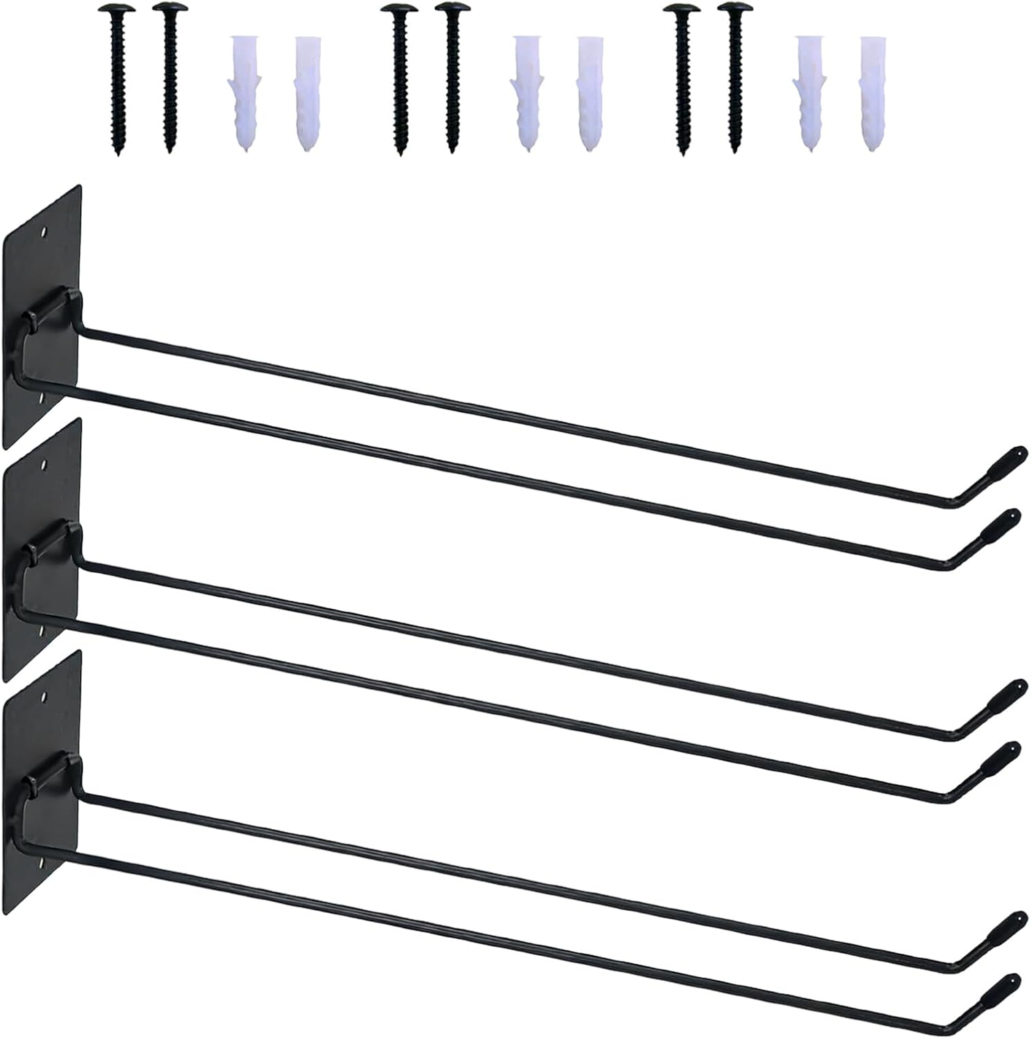  Lot De 3 Supports De Rangement Flottants En Fer Solide Pour Accessoires De Piscine Et équipements D'extérieur