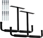  Générique Racks De Rangement Au Plafond,Support En T Métallique 2 Pièces - Support Rack De Plafond Garage | Pour Sous-Sol, Vélo, Bois, Équipements De Sport, Pelles, Perches, Cannes À Pêche, Skis