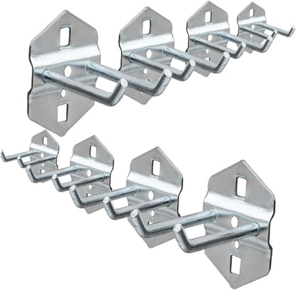  OUNONA 10 Pièces Crochets De Rangement Multi Fonctions Acier Pour Organisation Murale Des Outils Accessoires