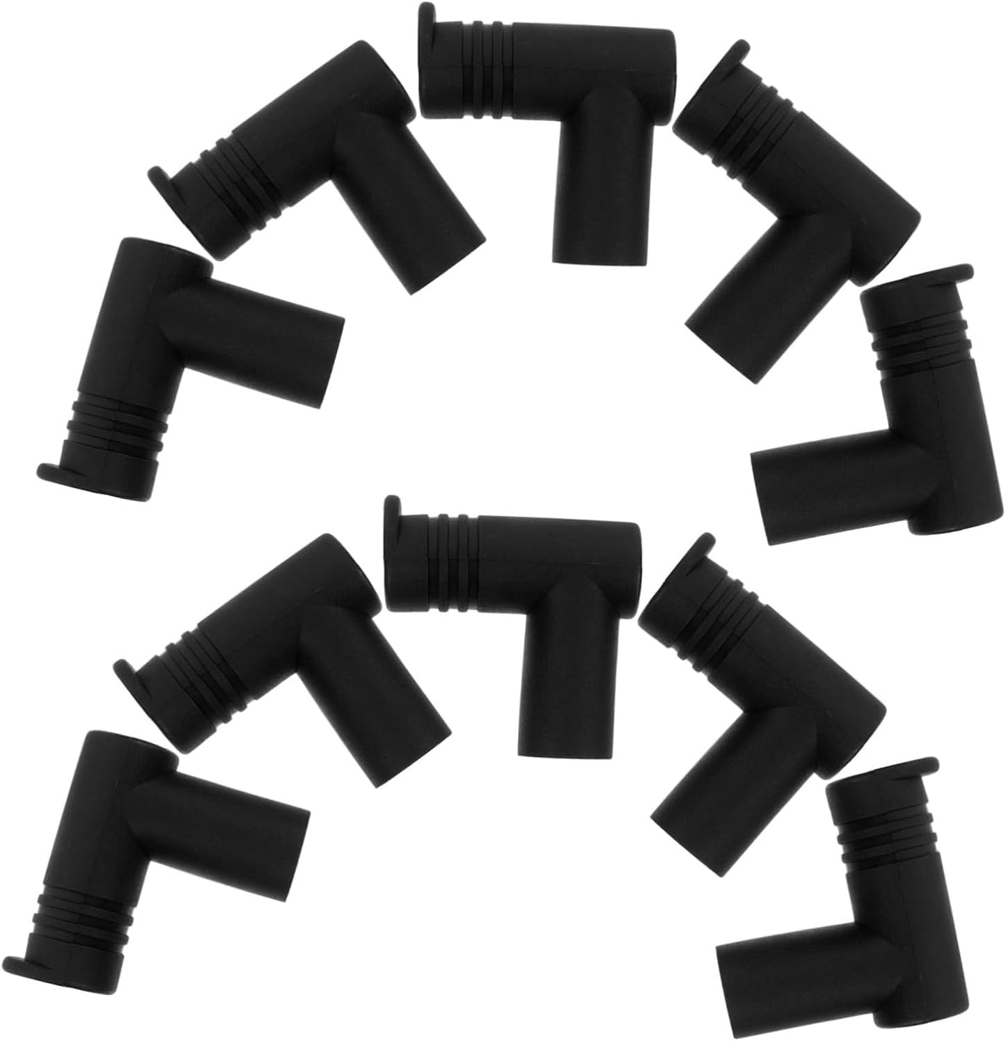  Toyvian 10 Pièces Connecteurs Plastiques Pour Séchoir à Linge Jonctions Droites Double Voie Résistantes Aux Intempéries Stabilité Renforcée Et Support De Charge Élevé Accessoires Pour