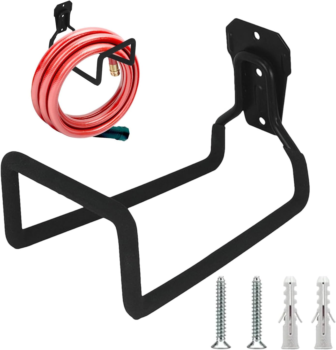 Crochet De Garage | Crochets Mural Grande Robustesse | Organisateur Métallique Intérieur Extérieur, Porte-Outils Pour Tuyau, Échelle, Râteau, Pelle