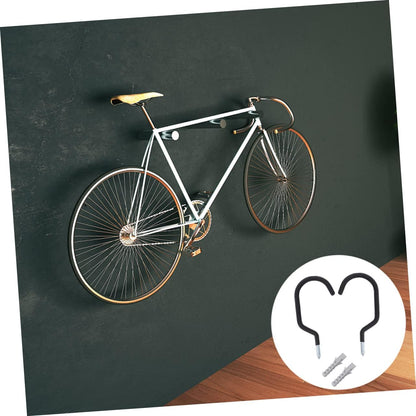 VOSAREA Lot De 6 De Vélo Robustes Pour Plafond De Garage Résistance Cycle En Métal Installation Facile Pour Garage Et Maison