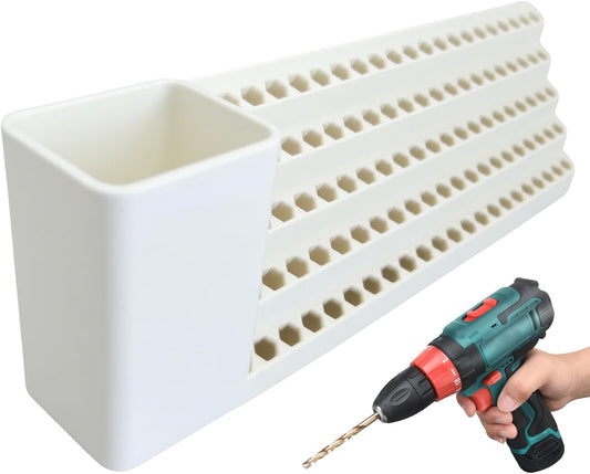 GENERIC Porte-tournevis | Support De Rangement Pour Embouts De Tournevis | Organiseur Mural Superposé Pour Mécanicien, électricien, Charpentier, Garage, Jardin, Maison, Sous-sol