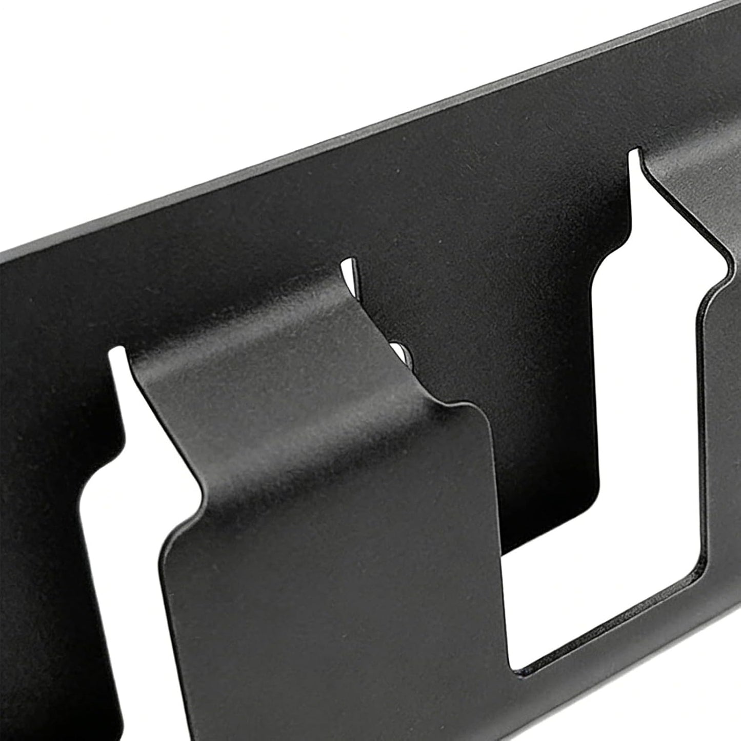 GENERIC Organiseur De Piles Mural En Acier Massif à 4 Emplacements | Porte-piles 18 V | Pour Garage, Bureau, Maison, Chambre à Coucher, étude, Salon Intérieur
