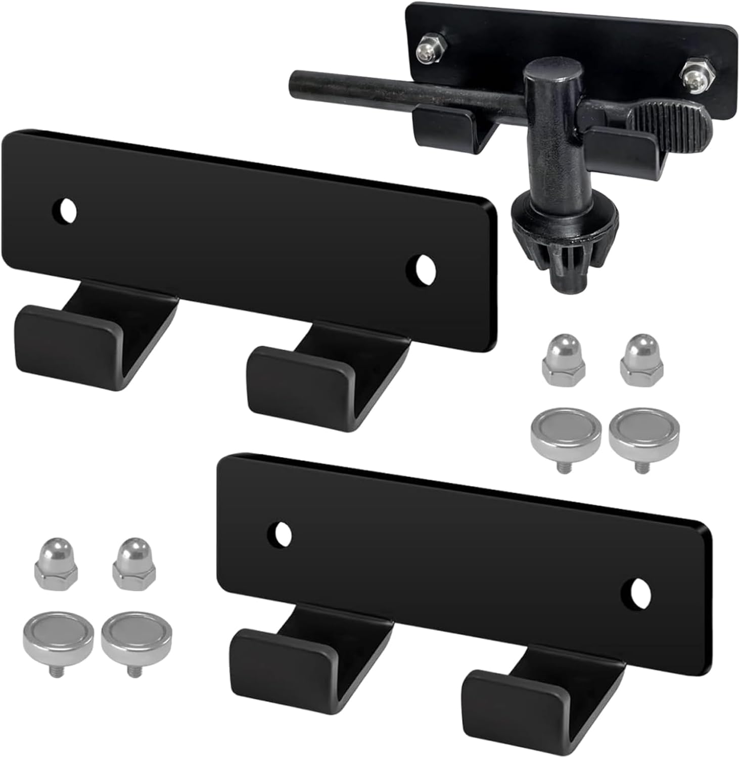 Porte-Outils D'Atelier,Support Murale Magnétique Pour Outils - Support à Crochet Pour Garage Établi Menuiserie Armoire Porte Abri De Jardin Maison