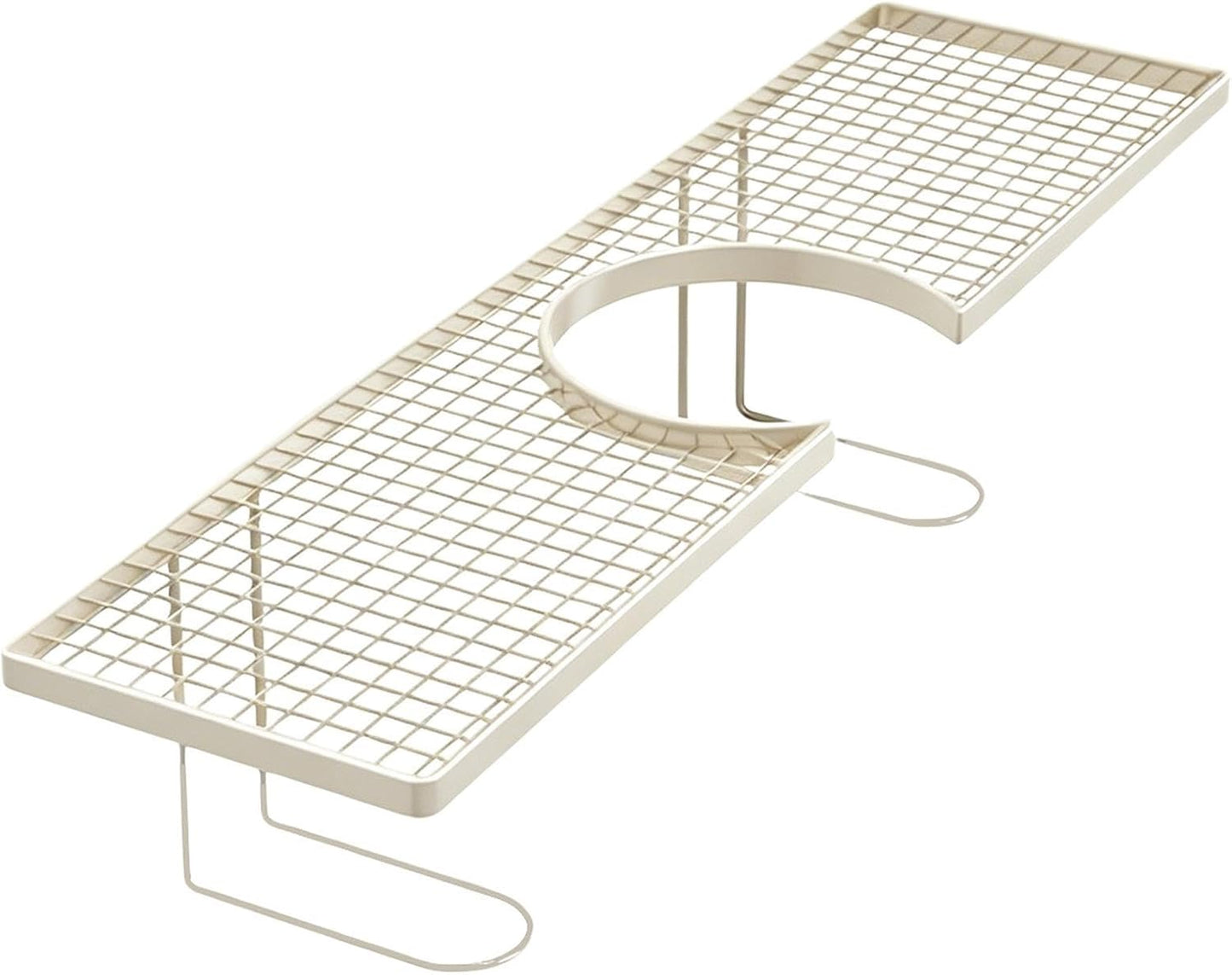 GENERIC Organiseur D'évier De Cuisine – Étagère De Vidange En Métal Sans Perçage, étagère De Rangement Pour Robinet Pour Comptoir De Cuisine, Maison, Appartement, Dortoir, Hôtel, Restaurant, Salle De Bain