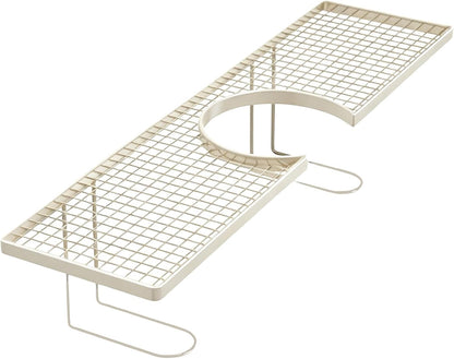 GENERIC Organiseur D'évier De Cuisine – Étagère De Vidange En Métal Sans Perçage, étagère De Rangement Pour Robinet Pour Comptoir De Cuisine, Maison, Appartement, Dortoir, Hôtel, Restaurant, Salle De Bain