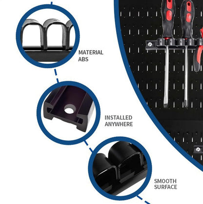  Organisateur De Tournevis Mural, Porte-outils D'atelier | Support De Tournevis D'atelier Ergonomique,Support De Stockage D'outils à Main, Présentoir De Clés Pour étaux De Tournevis