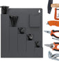  Support Mural Pour Colliers De Serrage | Rangement 6 Poches - Stockage Attaches-Câbles Électriques,Pour Installateurs Locataires Maison Bureau Studio Atelier Garage Camping-car Caravane Abri