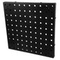  VICASKY Panneau Perforé Noir En Plastique Multi-fonctionnel Et Pratique Pour Rangement Mural Garage Ou Salle De Bain, Organiseur Simple Et Élégant Pour Atelier