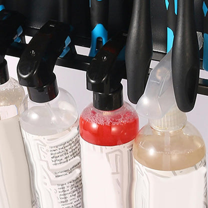  Garage Tool Organizer, Multi-Functional Spray Bottle Holder, Air Tool Rack, Detailing Bottle Organizer, Wall-Mounted Storage For Home Garages, Spray Bottles, And Abrasives With 17.72x6.1x2.36 Inches