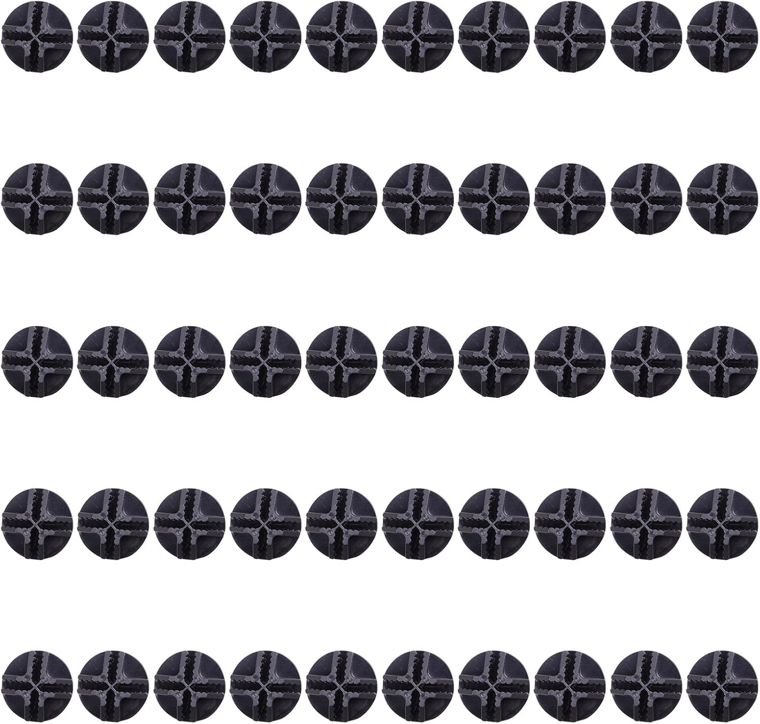  Lot De 100 Connecteurs Cubiques En Plastique Pour étagères De Rangement Modulaires, Fermetures Emboîtables, Boucles, Clips, Organiseurs, Armoires Modulaires, Connecteurs
