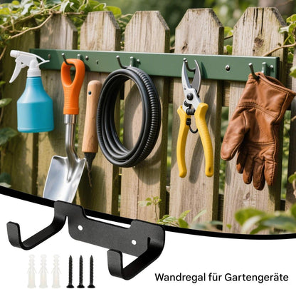  Generisch Crochet De Suspension Pour Mur De Garage – Organiseur De Travail Paysager, Crochets Robustes Pour Linge, Cuisine, Cave, Jardin, Atelier, Stockage, Armoire, Garage