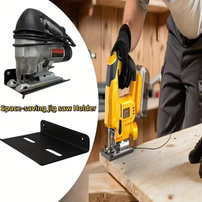 GENERIC Support Mural Pour Scie | Porte-outils électriques En Métal Très Résistant Et Peu Encombrant – Support Mural Pour Scie | Pour Jardin, Atelier, Intérieur, Magasin, Maison