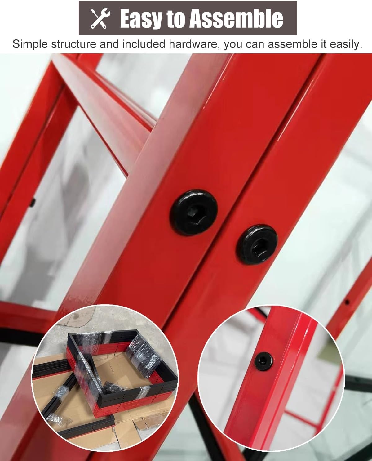  Générique Présentoir De Jantes De Pneus De Garage Robuste, Supports De Rangement Empilables, Organiseur à 7 Niveaux Pour Pneus De Voiture, Support De Jantes Durable Pour La Maison Et L'atelier