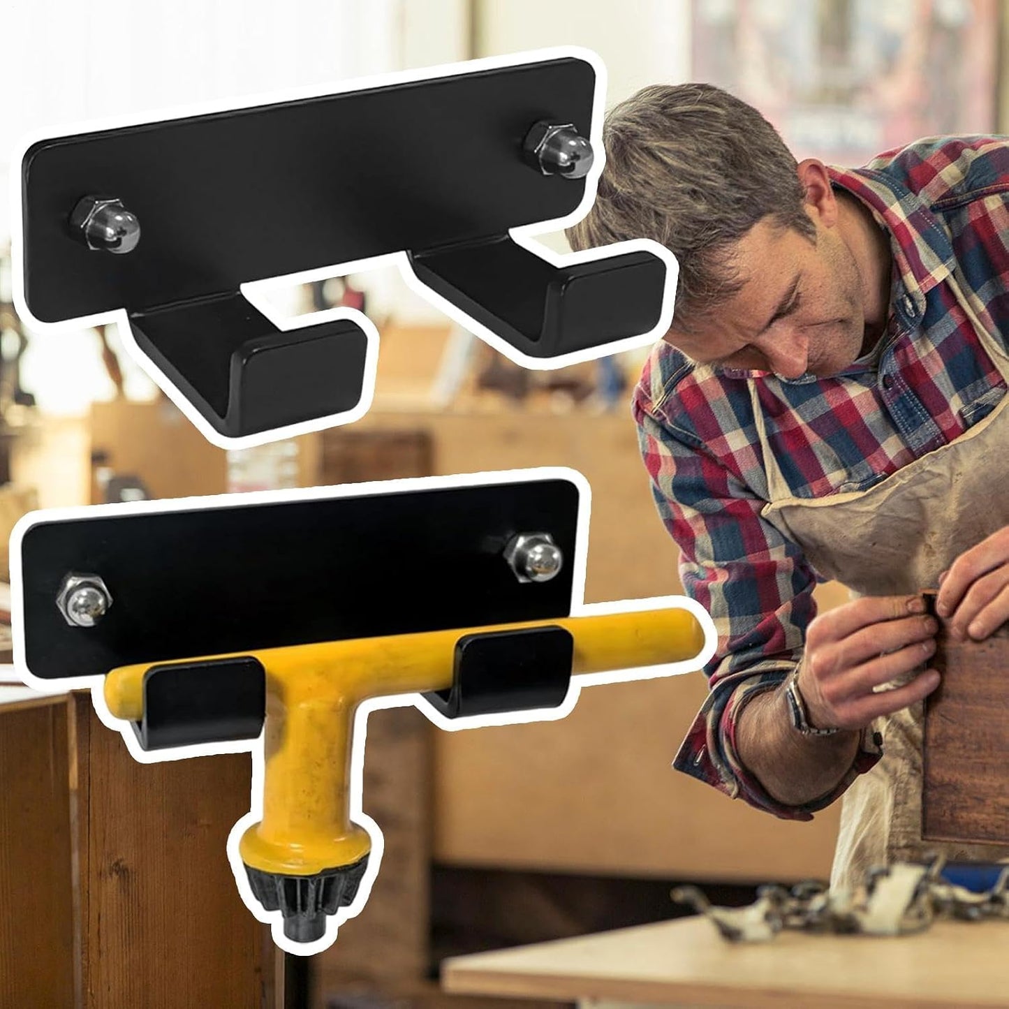  Generisch Porte-outils D'atelier | Rangement Magnétique Pour Atelier – Support De Rangement Pour Cuisine, Maison, Armoire, Perceuse, Travail Du Bois