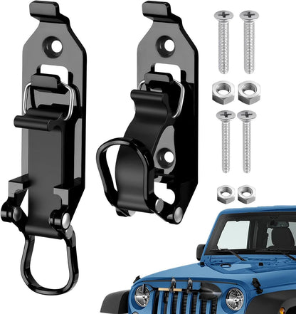  Lot De 2 Supports Muraux Pour Pelle - Fixation Murale - Fermeture Rapide - Support De Charge Lourde - Accessoires De Barres De Toit - Pour Lit, Garage, Camping-car, Transporteur, Travail, Voyage Hors