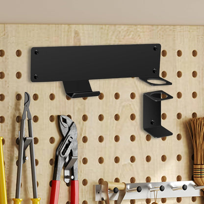  Support Mural Pour Cric Hydraulique, Crochets En Acier Robuste, Solution De Rangement Peu Encombrante, Supports De Montage Pour Garage, Atelier, Maison, Ferme, Baie De Réparation, Mécanicien, Abri De