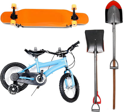  Crochets De Garage Heavy Duty 8PC, Crochets De Rangement De Garage, Crochets De Suspension De Garage à Mural Pour Vélo, Échelle, Articles Encombrants
