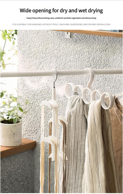  Systèmes De Crochets Rotatifs Pour économiser De L'espace - 4 Crochets Pour Rangement De Sacs - Organisation D'accessoires - Capacité De 10 Kg - Organisateur De Sac Avec Sangles De Protection