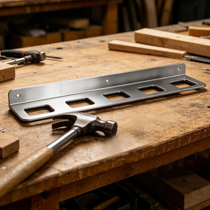  Générique Organisateur Mural Pour Les Outils,Support Mural De Garage à Cinq Compartiments Utilitaires | Organiseur De Rangement à Clés,pour Abri De Jardin Atelier Maison Usine Tournevis Et Pince