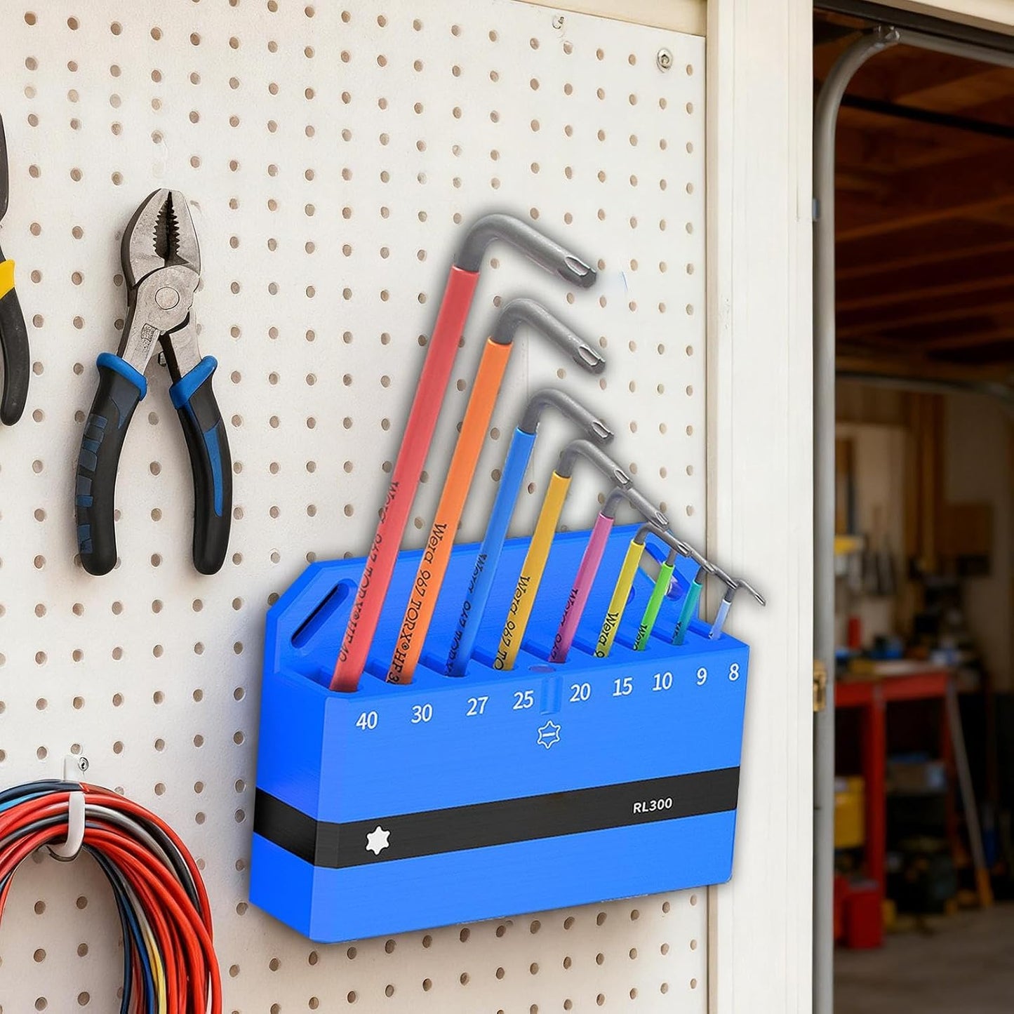 GENERIC Porte-clé Magnétique Pour Outils De Réparation Murale - Pour Vélo, Garage, Atelier, Réparation Murale