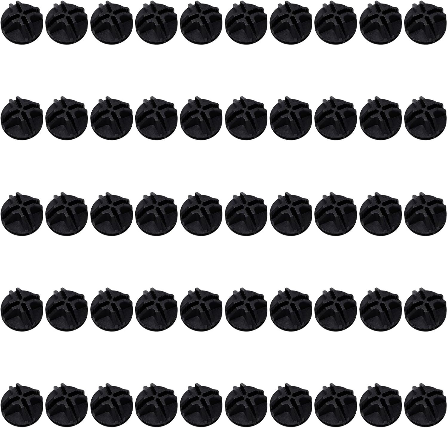 Lot De 100 Connecteurs Cubiques En Plastique Pour étagères De Rangement Modulaires, Fermetures Emboîtables, Boucles, Clips, Organiseurs, Armoires Modulaires, Connecteurs