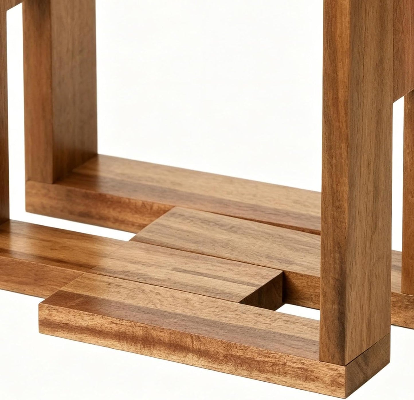  Generisch Étagère à Panneaux, Réglable Et Extensible, En Bois, Pour Livres, Magazines, Dossiers, Bureau, Bibliothèque, Armoire, Salon, Chambre à Coucher